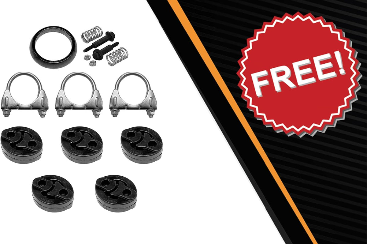 Cat-back Exhaust System Kit for 2003-2005 Toyota Matrix and Pontiac Vibe 1.8L