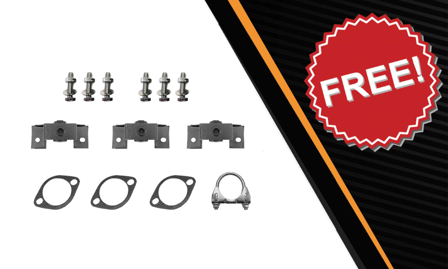 Exhaust Pipes & Muffler for 2007-2015 Nissan Armada & 2007-2010 Infiniti QX56 5.6L