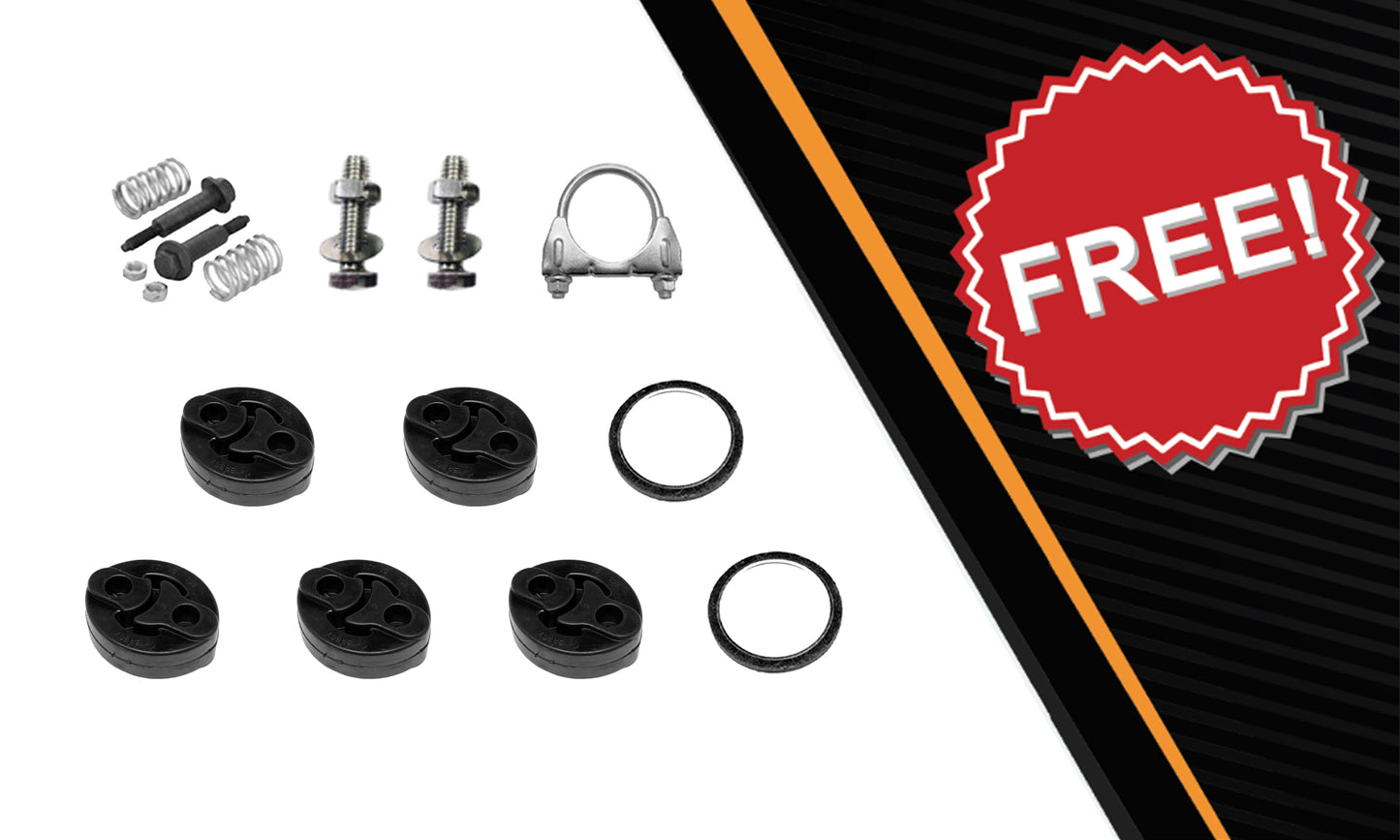 Exhaust Resonator Pipe for 2009-2011 Nissan Versa 1.6L | 2007-2011 Nissan Versa 1.8L (SEDAN)