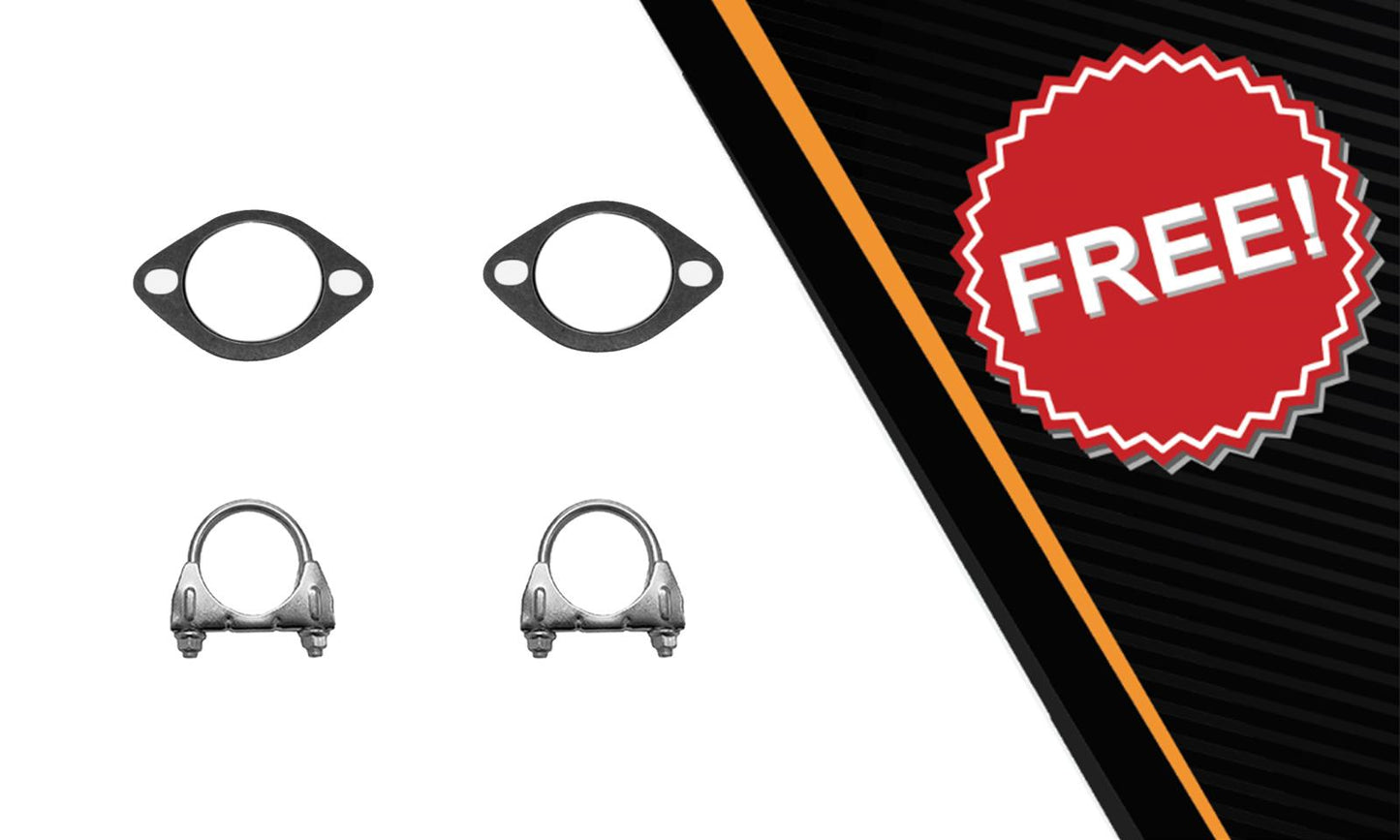 2005-2019 Nissan Frontier 4.0L Exhaust Pipes and Muffler