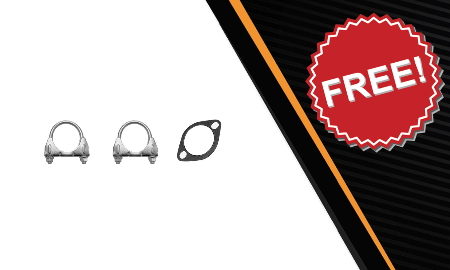 2006-2010 Chevrolet HHR 2.2L Resonator and Muffler Exhaust System Kit