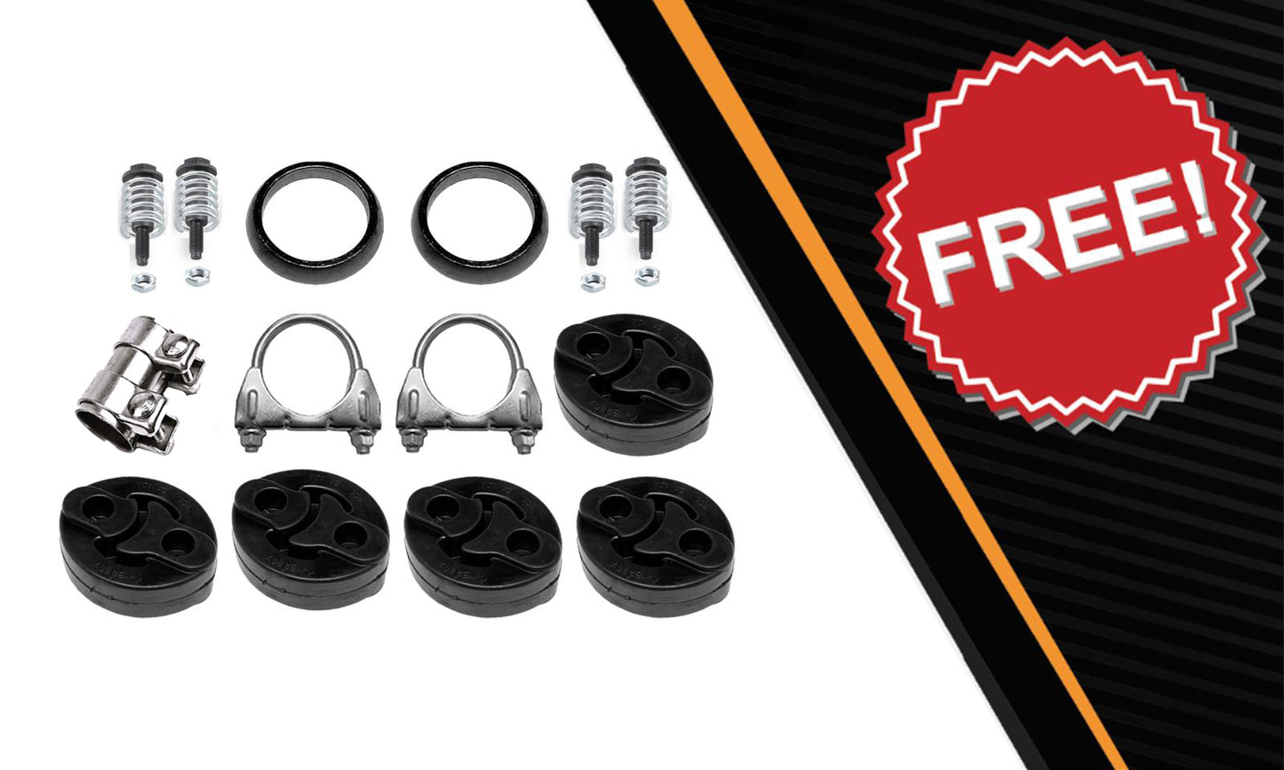 2008-2009 Toyota Highlander 3.5L Exhaust System with EPA Approved Catalytic