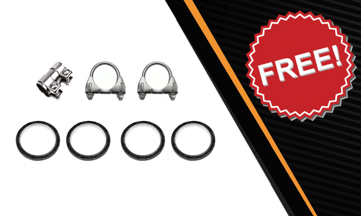 Exhaust System Kit for 2004-2009 Toyota Highlander and Lexus RX330 RX350 3.3L 3.5L