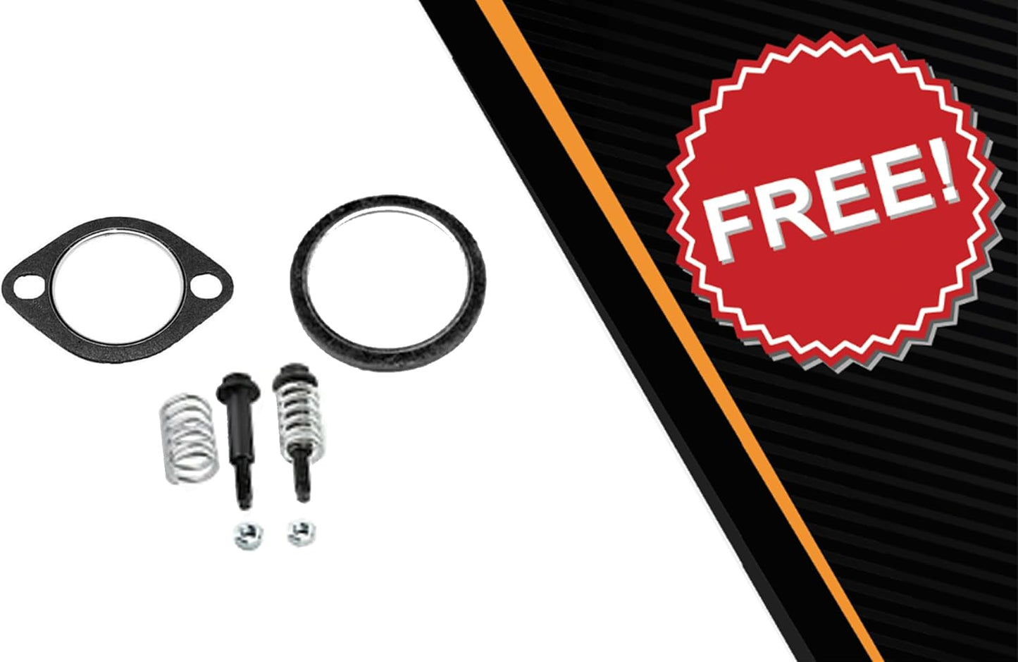 1997 Subaru Impreza 1.8L | 1997-1998 2.2L | 1998 2.5L Resonator & Muffler Exhaust System Kit