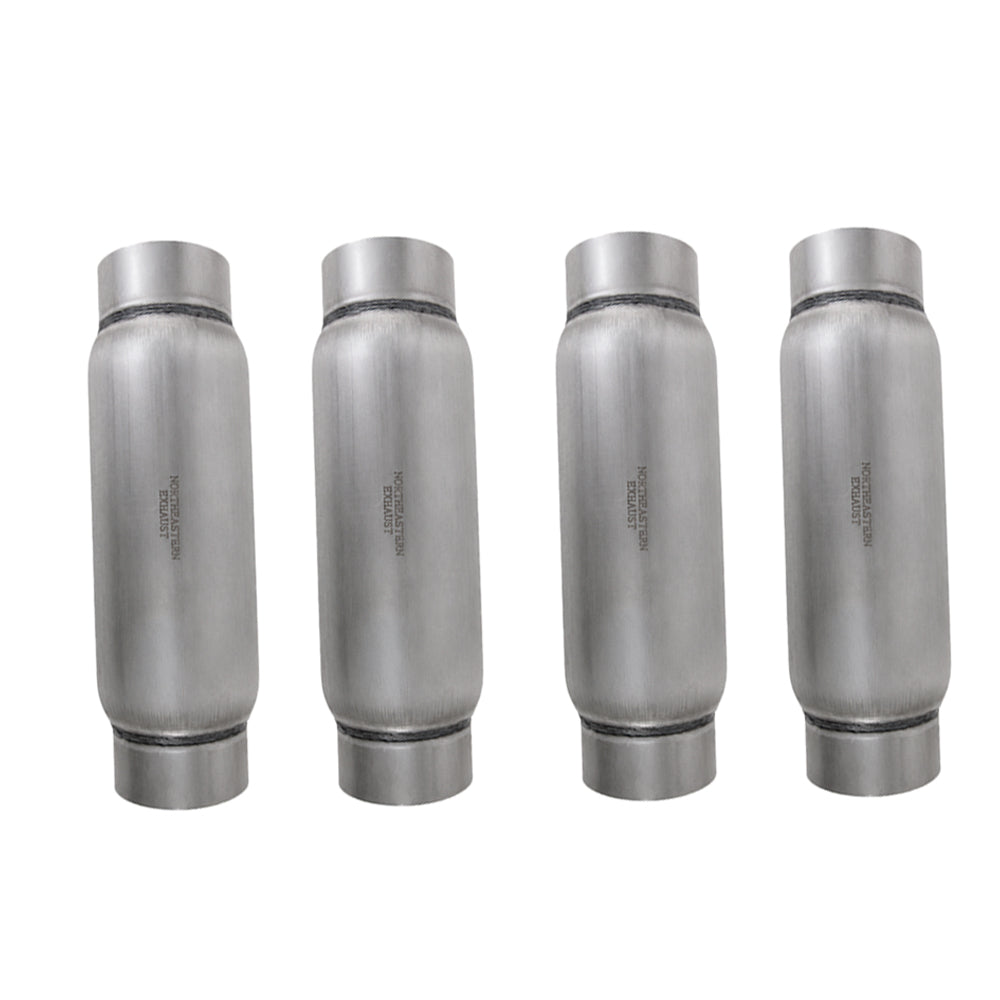 Colt Exhaust | Stainless Steel Performance Resonator | 4"ID | 12" Body | 16" Long