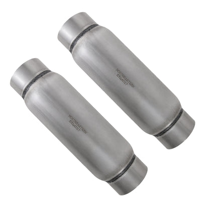 Colt Exhaust | Stainless Steel Performance Resonator | 4"ID | 12" Body | 16" Long