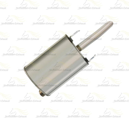 Northeastern Exhaust | Stainless Steel Exhaust Muffler Compatible for 2000-2005 Chevrolet Impala 3.4L, 3.8L | 2000-2005 Chevrolet Monte Carlo 3.4L | Free Clamp and Hangers Included