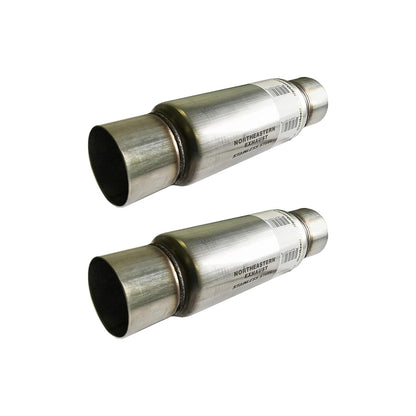 Colt Exhaust | Stainless Steel Performance Resonator | 4"ID | 12" Body | 18" Long