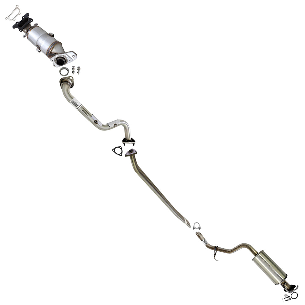 2012-2013 Honda Civic 1.8L EPA Approved Manifold Catalytic Pipes and Resonator Kit
