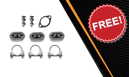 2003-2005 Chevrolet Impala and Monte Carlo 3.4L 3.8L Resonator, Intermediate Pipe and Muffler