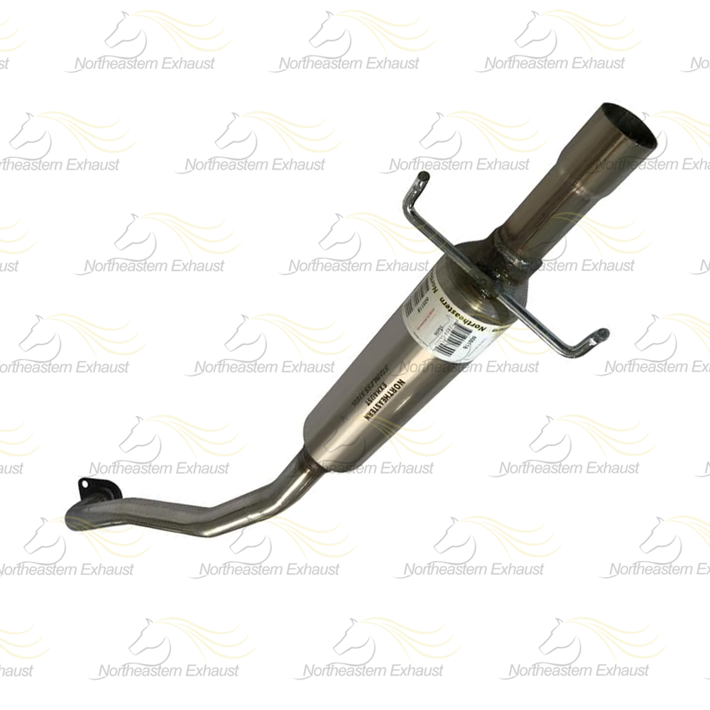 Northeastern Exhaust | Stainless Steel Resonator Pipe, Muffler Exhaust System Kit Compatible for Toyota Corolla 2005-2008 1.8L | Will Only fit to Toyota Corolla 2005 Year Model with 1ZZ Engine after 04/2005 | Free Gasket, Clamp & Spring Bolt Kit Included