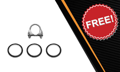 1998-2006 Toyota Land Cruiser 4.7L and Lexus LX470 4.7L Intermediate Pipe, Muffler and Resonator