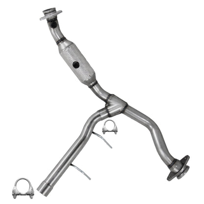 2009-2010 Ford F-150 4.6L RWD Stainless Steel Exhaust Passenger Side Catalytic - EPA Approved