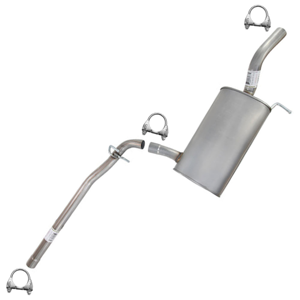 2012-2014 Volkswagen Passat 2.5L Stainless Steel Exhaust Center Muffler
