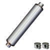 Performance Muffler 5" ID inlet / 5" outlet 45" body 51" Long