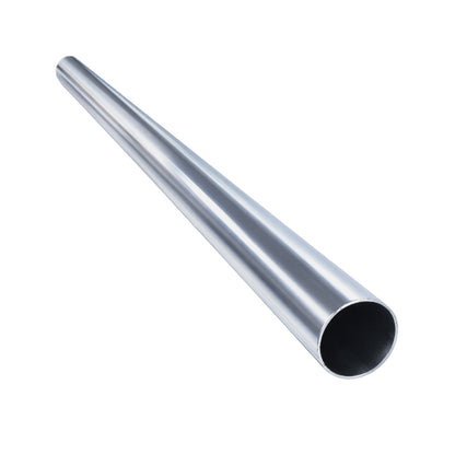 Stainless Steel Straight Exhaust Pipe 3.5" ID/OD x 5' ft long w/ 2 band clamps