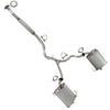 2006-2009 Subaru Outback 2.5L Exhaust Resonator Pipe and Pair of Muffler