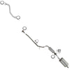 2014-2015 Honda Civic 1.8L Sedan Exhaust Pipes Muffler Resonator Kit