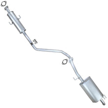 2010-2013 Kia Forte 2.0L Exhaust Resonator Pipe and Muffler