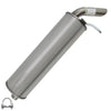 Northeastern Exhaust | Stainless Steel Exhaust Muffler Compatible for Saturn Ion 2003-2007 2.2L | Free Clamp Included | Automotive Replacement Part