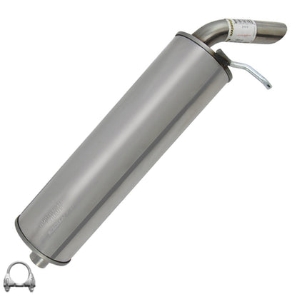 Northeastern Exhaust | Stainless Steel Exhaust Muffler Compatible for Saturn Ion 2003-2007 2.2L | Free Clamp Included | Automotive Replacement Part