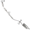 2003-2005 Toyota Corolla 1.8L Catalytic, Resonator Pipe and Muffler EPA