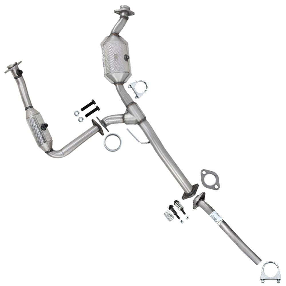 2007-2011 Ford Ranger 4.0L 112in WB Exhaust Pair of Catalytic w/ Extension Pipe Kit - EPA Approved