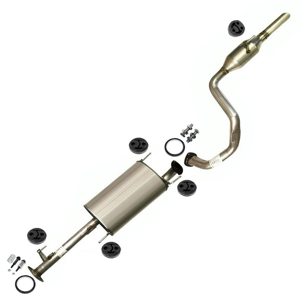 2003-2009 Toyota 4Runner 4.0L Exhaust Muffler and Tail Pipe