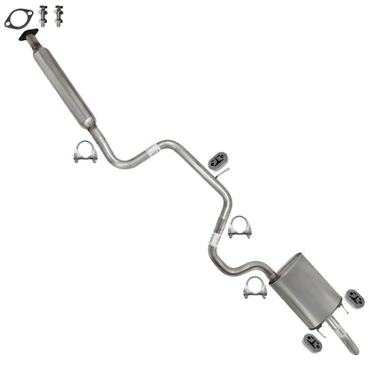 2003-2005 Chevrolet Impala and Monte Carlo 3.4L 3.8L Resonator, Intermediate Pipe and Muffler