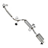 2006-2011 Honda Civic 2.0L Stainless Steel Exhaust Resonator Pipes and Muffler