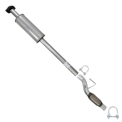 2011-2014 Ford F-150 3.7L 163in WB Stainless Steel Exhaust Resonator and Flex Pipe Kit
