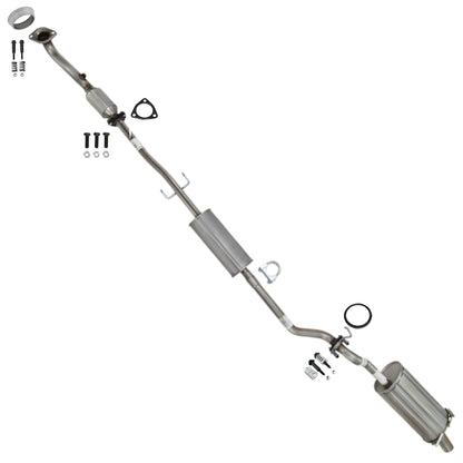 2010-2011 Honda CR-V 2.4L EPA Approved Exhaust Rear Catalytic Converter with Resonator and Muffler Kit