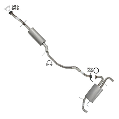 2007-2012 Acura RDX 2.3L Stainless Steel Exhaust Muffler Assembly Kit