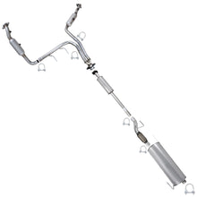 2011-2014 Ford F-150 3.7L 163in WB Pair of Exhaust Catalytic Resonator Flex Pipes Muffler Kit - EPA Approved