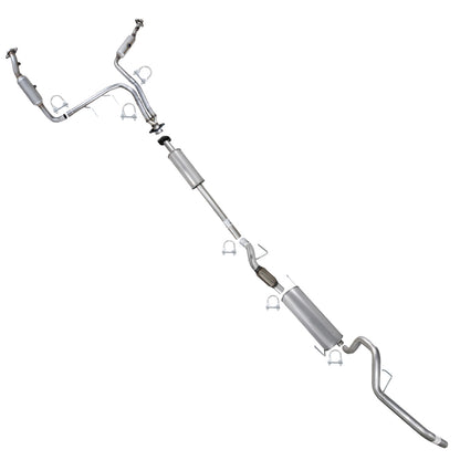 2011-2014 Ford F-150 3.7L 163in WB Stainless Steel Complete Exhaust System - EPA Approved