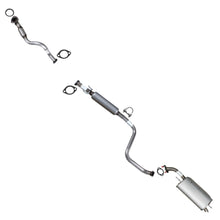 Front Exhaust Pipe, Resonator and Muffler for 2009-2011 Chevrolet Aveo5 1.6L | 2009 Pontiac G3 1.6L