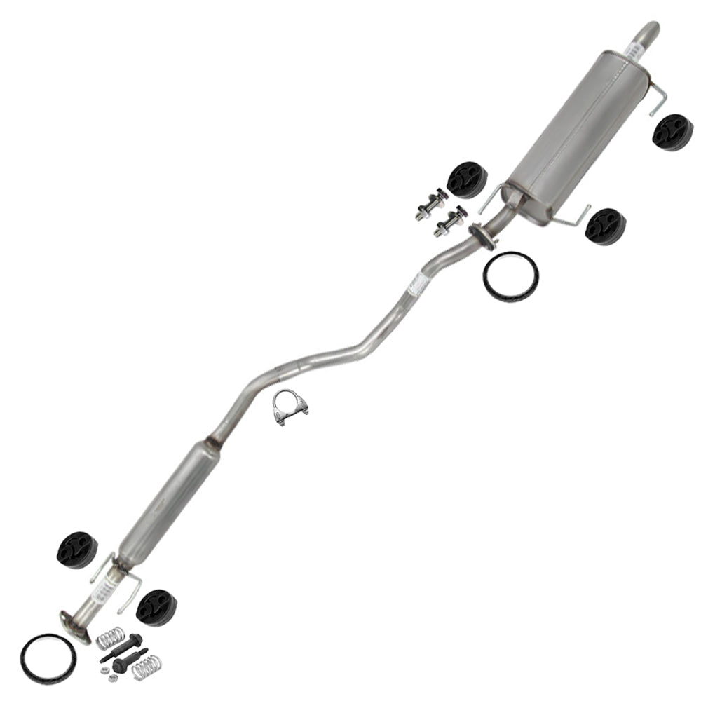 Exhaust Resonator Pipe for 2009-2011 Nissan Versa 1.6L | 2007-2011 Nissan Versa 1.8L (SEDAN)