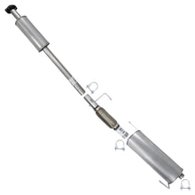 2011-2014 Ford F-150 3.5L 163in WB Stainless Steel Exhaust Resonator, Flex Pipe & Muffler Kit