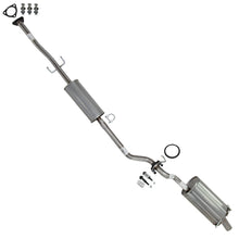 2010-2011 Honda CR-V 2.4L Exhaust Resonator Pipe and Muffler