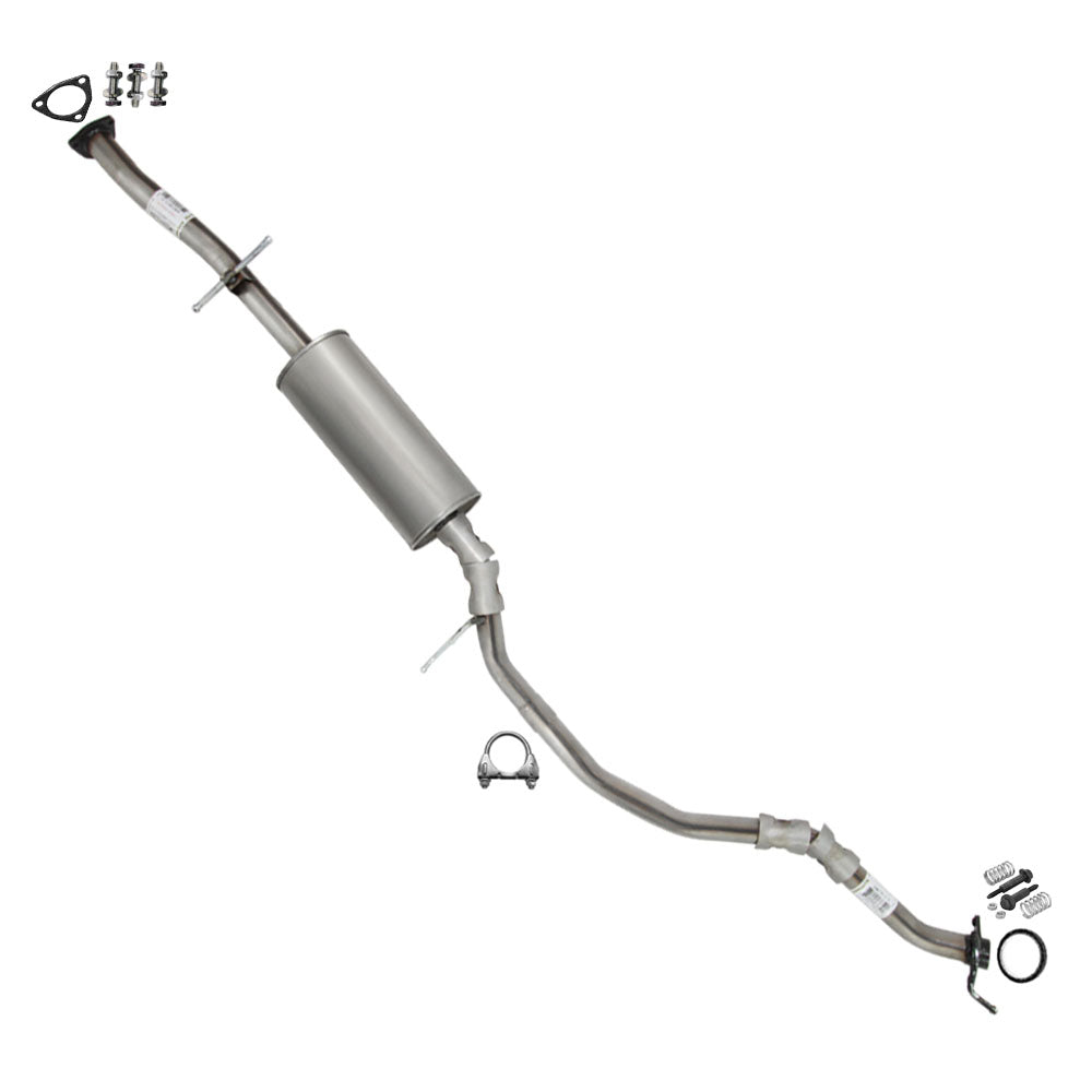 2007-2012 Acura RDX 2.3L Stainless Steel Exhaust Muffler Assembly