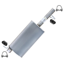Northeastern Exhaust | Stainless Steel Exhaust Muffler with Hangers Compatible for Chevrolet S10/GMC Sonoma/Isuzu Hombre 1998-2000 2.2L |   Free Clamps and Hangers Included