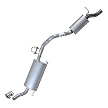 Northeastern Exhaust | Stainless Steel Exhaust Resonator Pipe and Muffler Assembly Compatible for 2010-2013 Ford Transit Connect 2.0L | Free Sleeves Included | Automotive Replacement Part