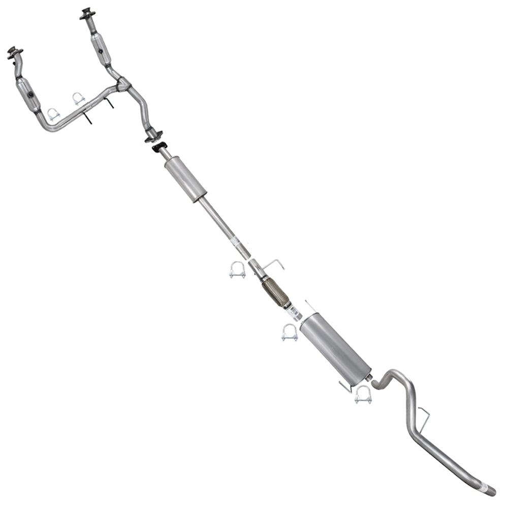 2011-2014 Ford F-150 3.5L 163in WB Stainless Steel Complete Exhaust System Kit - EPA Approved