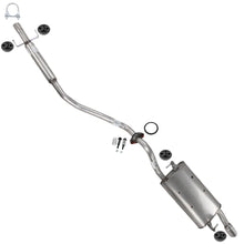 2003-2005 Toyota Corolla 1.8L Exhaust Resonator & Muffler w/ Hanger Stainless Steel
