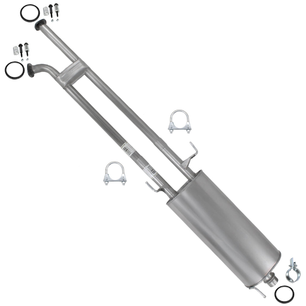 2010-2016 Toyota Tundra 4.6L Exhaust Muffler Assembly | Stainless Steel
