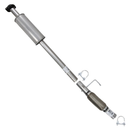 2011-2014 Ford F-150 3.5L Stainless Steel Exhaust Resonator & Flex Pipe Kit 163" WB