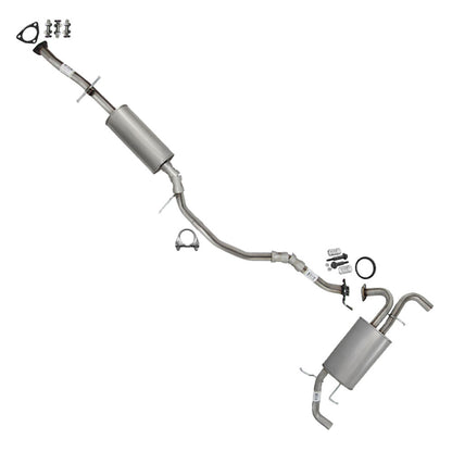 2007-2012 Acura RDX 2.3L Stainless Steel Exhaust Muffler Assembly Kit