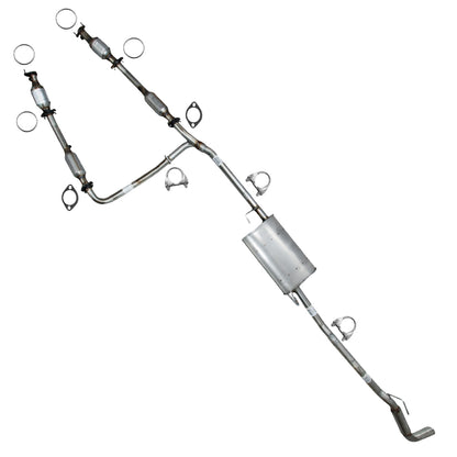 2009-2012 Suzuki Equator 4.0L EPA Approved Exhaust Pair of Manifold & Catalytic Complete System Kit