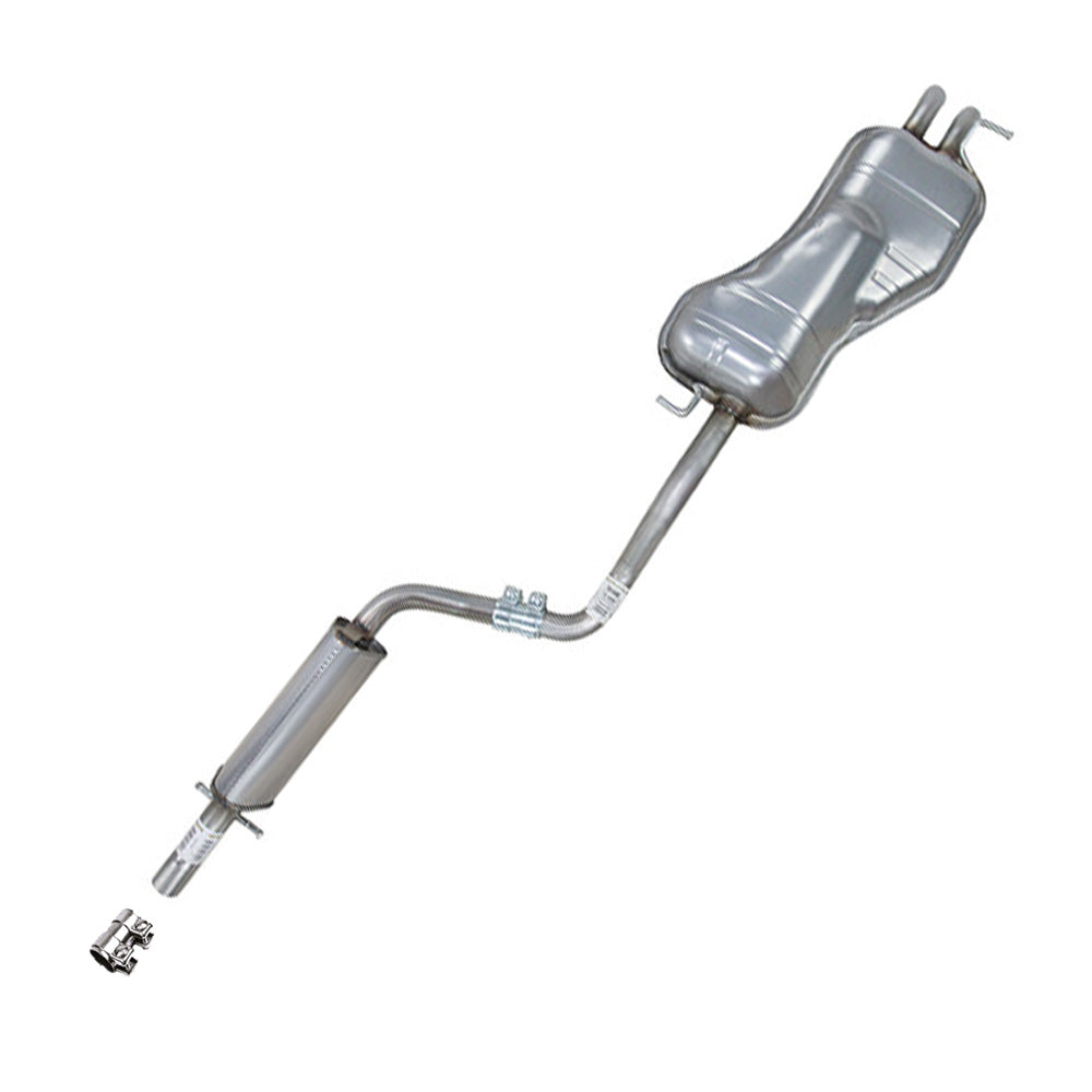 2000-2006 Volkswagen Golf 1.8L | 1999-2005 Volkswagen Golf 2.8L Exhaust Resonator Pipe and Muffler