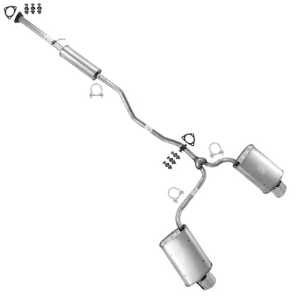 2013-2017 Honda Accord 3.5L Cat-back Exhaust System Kit | SEDAN